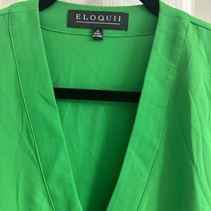 Eloquii flutter sleeve top!